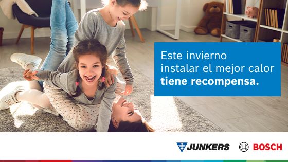 Nueva campaña de Junkers Bosch plus para profesionales