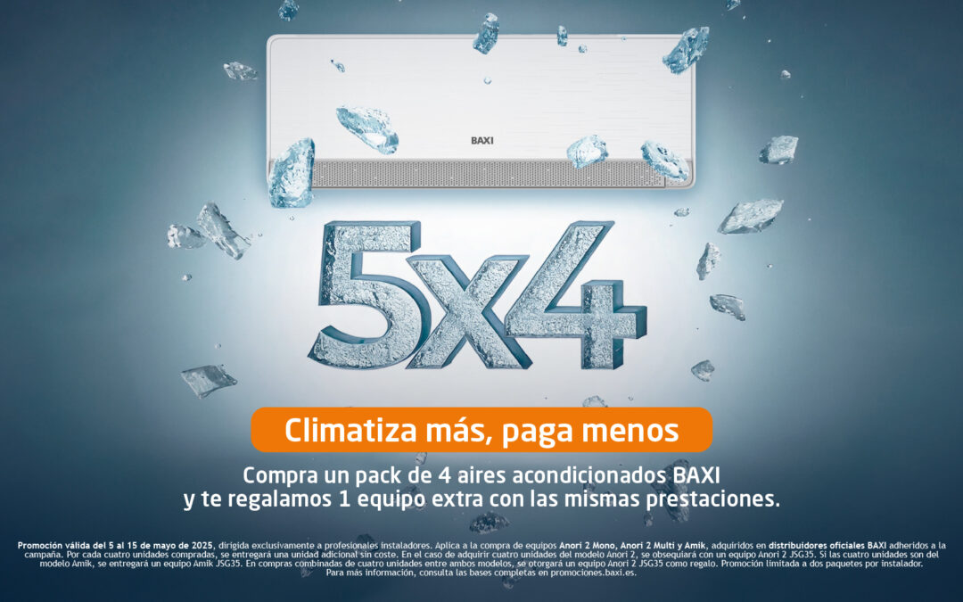 Con Baxi pagas 4 y te llevas 5